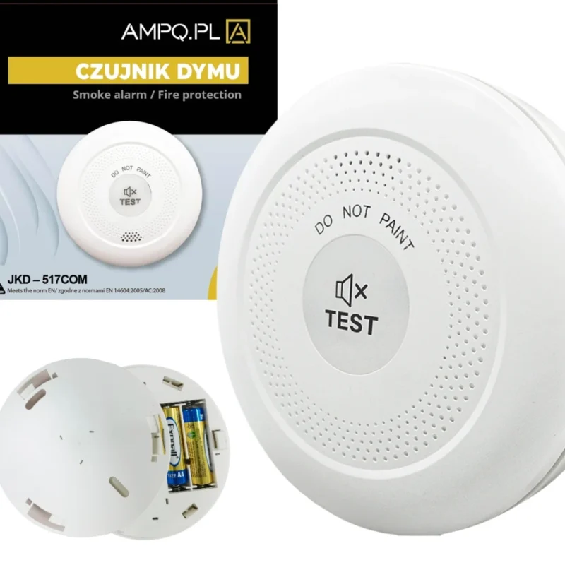 Czujnik Dymu JKD-517 Alarm Pożarowy