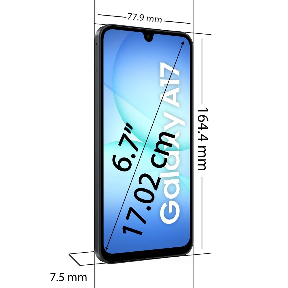 Samsung A17 4/128GB Black SM-A175FZKBEUE - obrazek 6
