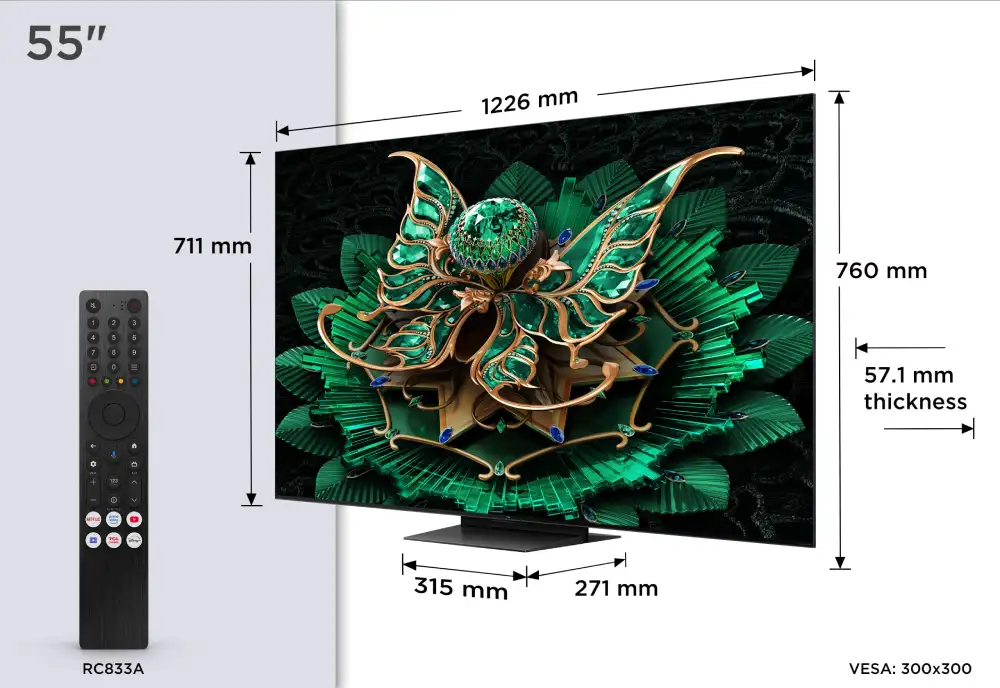 TCL 55Q7C Mini LED TV 4K 55''(138 cm) - obrazek 5