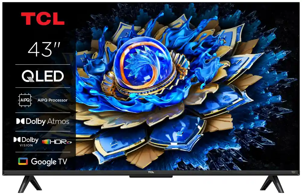 TCL 43T69C QLED TV 4K 43''(108 cm) - obrazek 2