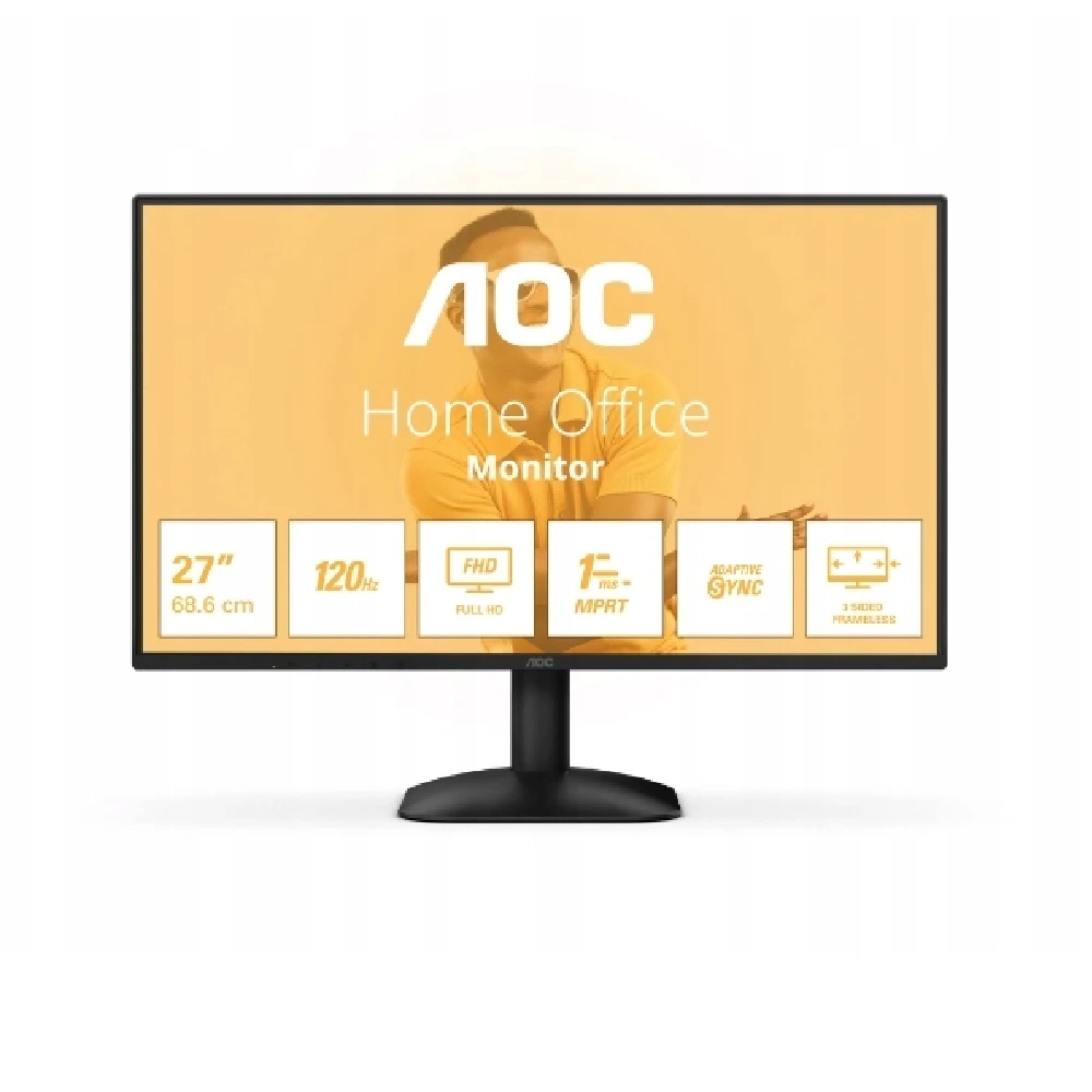 Monitor 27 cali AOC 27B31H FHD IPS 120Hz | 1 ms | HDMI | VGA| ADAPTIVE SYNC