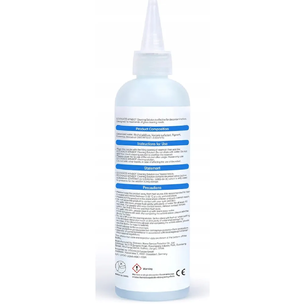 Ecovacs roztwór czyszczący do okien 230 ml Winbot - obrazek 2