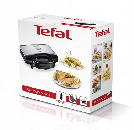 Opiekacz do kanapek Tefal 700 W 4-trójkątne płyty