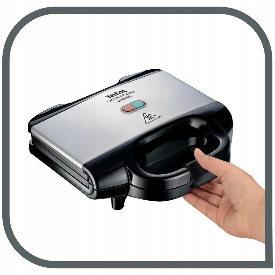 Opiekacz do kanapek Tefal 700 W 4-trójkątne płyty