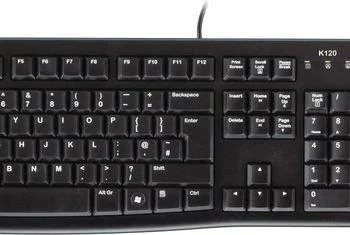 Zestaw klawiatura i mysz Logtech MK120 N US USB czarny