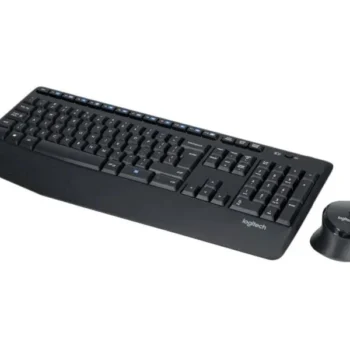 Zestaw bezprzewodowy klawiatura i mysz Logitech MK345 czarny