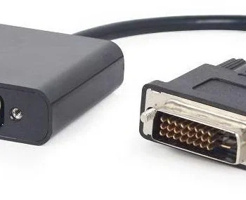 Adapter DVI-D/VGA (24M/15F) Gembird