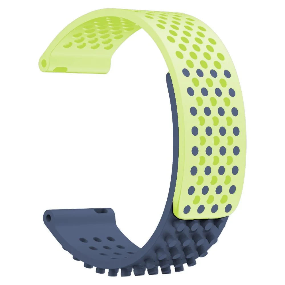 Pasek fluoroelastomerowy Amazfit, Air Edition, szerokość 22mm, długość 155.5-224mm granatowo-zielony
