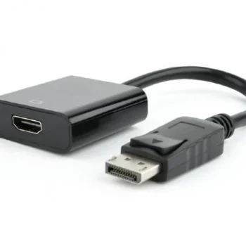Adapter Display port męski do HDMI żeński czarny Gembird