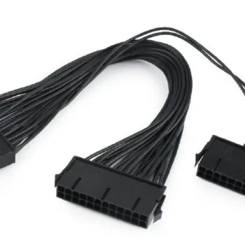 Przedłużacz kabla zasilania 24 pin wewnętrzny + wtyk 24 pin M/F (dual) Gembird
