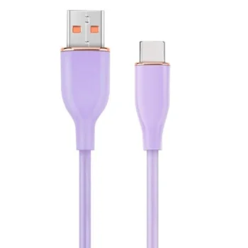 Kabel USB 2.0 AM/CM 1.5m Gembird fioletowy