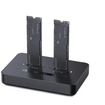 Stacja dokująca do dwóch dysków M.2 SATA i NVME Gembird DD2-U3M2