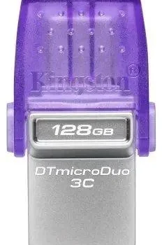 Pamięć USB Kingston Data Traveler MicroDuo 3C G3 128GB USB type A&C 3.2 Gen 1
