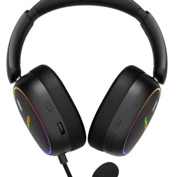 Słuchawki dla graczy Hator Phoenix 2 Wireless bezprzewodowe czarne
