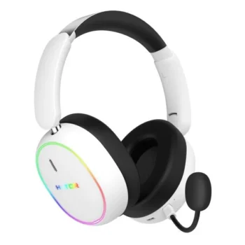 Słuchawki dla graczy Hator Phoenix 2 Wireless bezprzewodowe białe