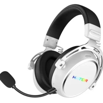 Słuchawki dla graczy Hator HYPERGANG 3 Wireless bezprzewodowe białe