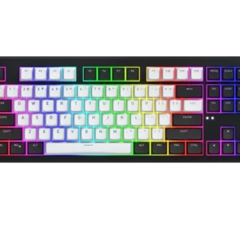Klawiatura dla graczy Hator Rockfall 3 TKL Wireless mechaniczna czarna (klawisze czarno-białe)