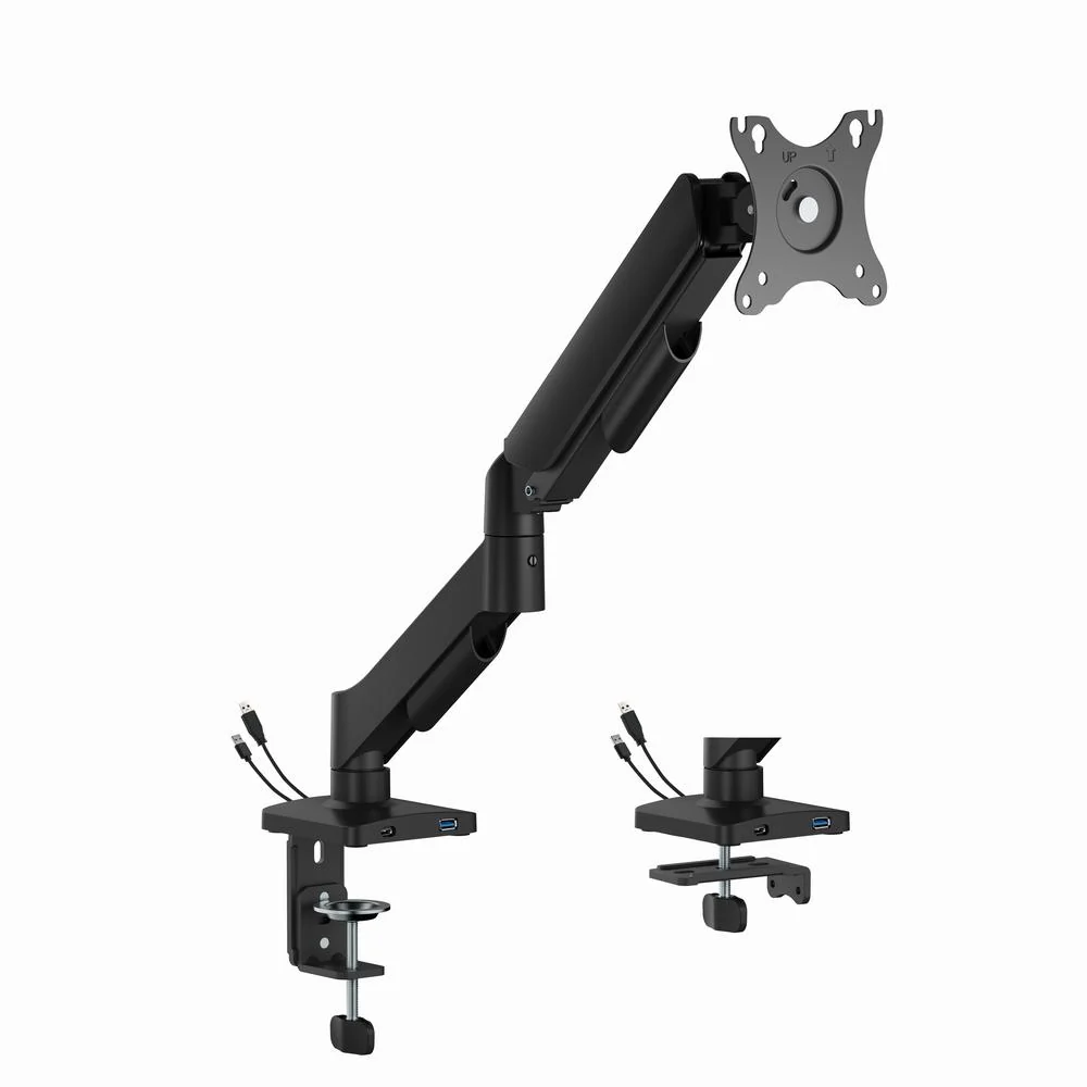 Uchwyt do monitora Gembird 17-32" z portami USB