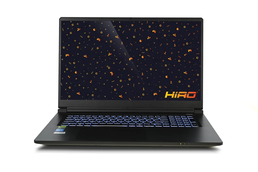 Laptop gamingowy HIRO Y760 17.3'', 144Hz, i7 13620H, RTX 5060 8GB, 64GB RAM, 2TB SSD M.2, W11H