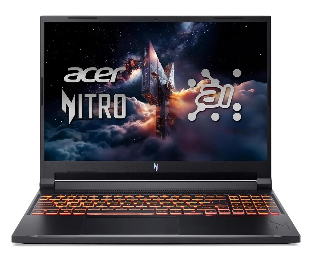 Notebook Acer Nitro V 16 AI ANV16-42 16"/Ryzen 5 240/32GB DDR5/1TB PCIe SSD/RTX 5060/DOS