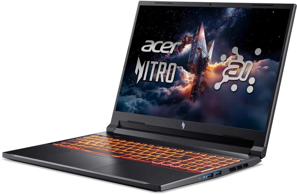 Notebook Acer Nitro V 16 AI ANV16-42 16"/Ryzen 7 260/32GB DDR5/1TB PCIe SSD/RTX 5060/DOS