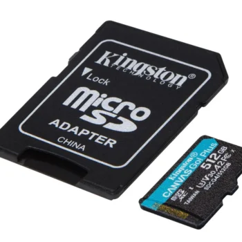 Karta pamięci Micro SD Kingston CanvasGo! Plus G4 U3 V30 A2 512GB Micro SD + AdapterSD