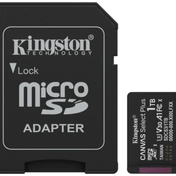Karta pamięci Micro SD Kingston Canvas Select Plus G3 UHS-I U3 V30 A1 1TB + AdapterSD