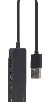 Gembird Hub USB 2.0 4-Portowy (czarny)