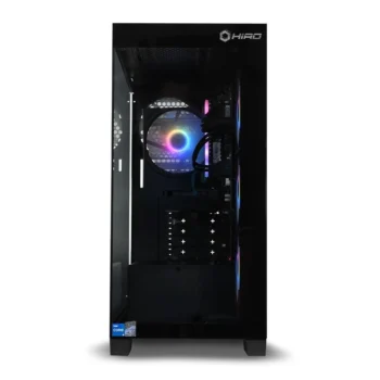 Komputer HIRO Aurora AMD Ryzen 5 7500X3D, RX 9060XT 16GB, 32GB RAM, 1TB SSD, WIFI, W11H