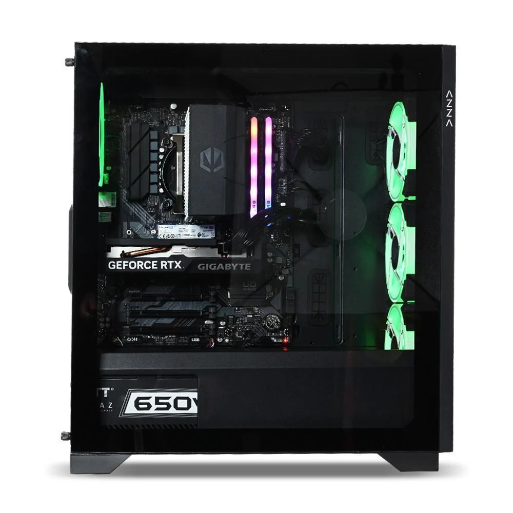 Komputer HIRO Gamer AMD Ryzen 7 7700, RTX 5060 8GB, 32GB RAM, 1TB SSD, WIFI, W11H