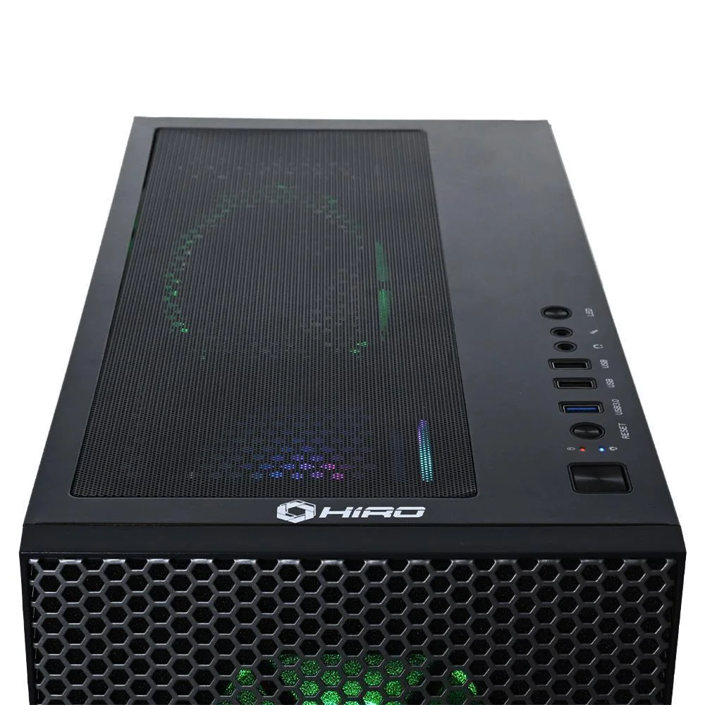 Komputer HIRO Gamer AMD Ryzen 7 7700, RTX 5060 8GB, 32GB RAM, 1TB SSD, WIFI, W11H