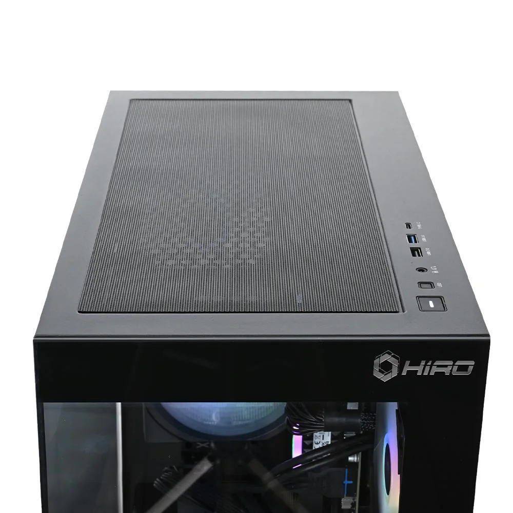 Komputer HIRO Aurora AMD Ryzen 7 9800X3D, RX 9700 GRE 12GB, 32GB RAM, 2TB SSD, WIFI, W11H