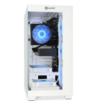 Komputer HIRO Aurora White Edition Intel i7 14700F, RTX 5070 12GB, 16GB RAM, 1TB SSD, WIFI, W11