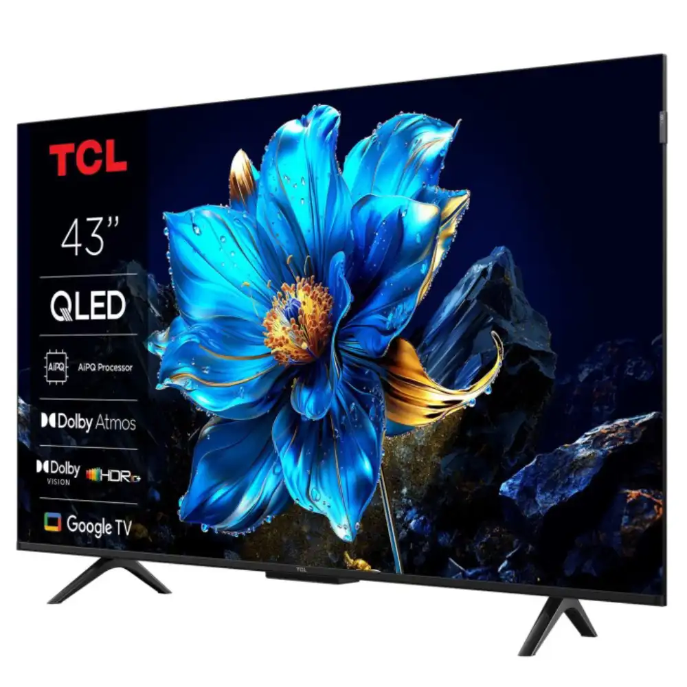 Telewizor TCL 43P7K 43" QLED 4K UHD Google TV czarny - obrazek 5