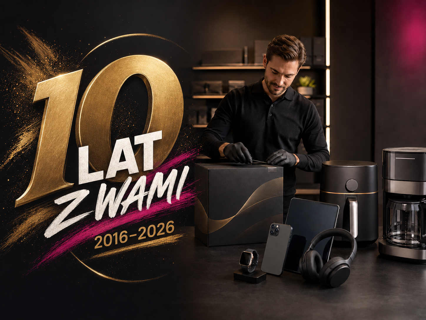 10 lat z Wami – AMPQ.PL, sprawdzony sklep od 2016 roku