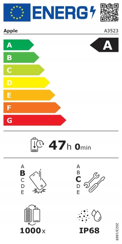 Smartfon Apple iPhone 17 Pro 12 GB / 256 GB 5G srebrny