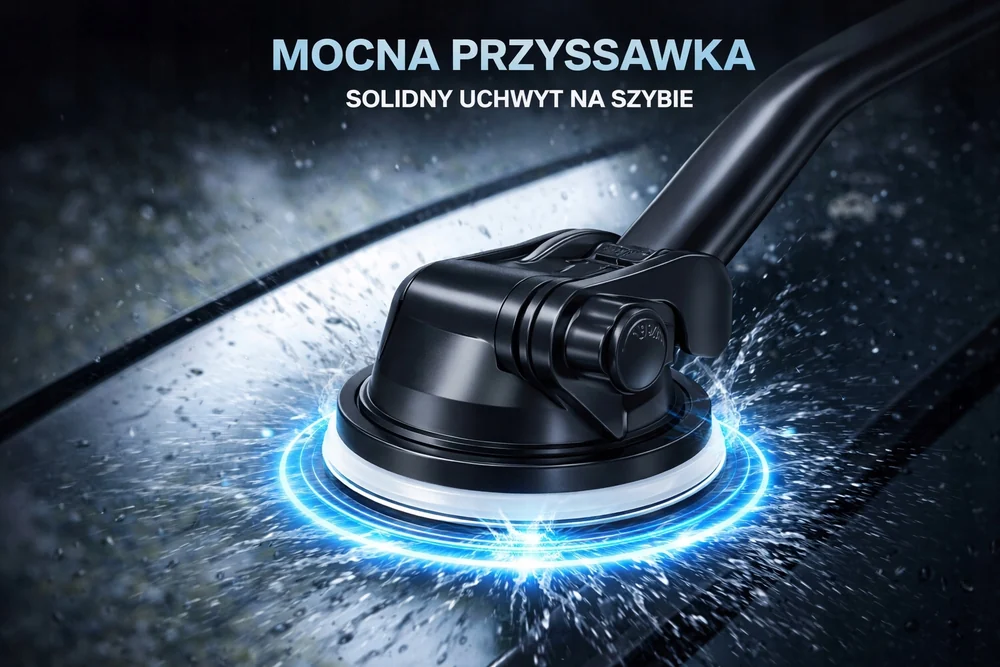 Uchwyt samochodowy magnetyczny CA 20 do telefonu z mocną przyssawką
