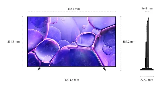 Telewizor LED Samsung UE55U8092F 55" 4K UHD czarny