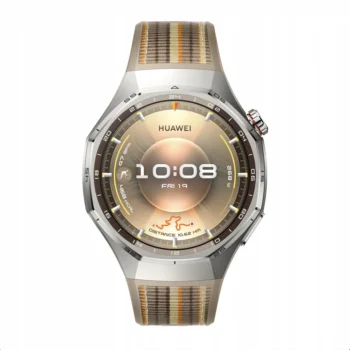 Smartwatch Huawei Watch GT 6 Pro 46mm Safari szafirowe szkło NFC brązowy