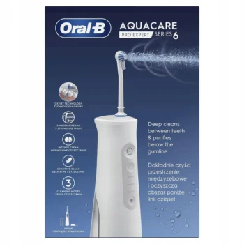 Irygator do jamy ustnej Oral-B AquaCare 6 Pro-Expert