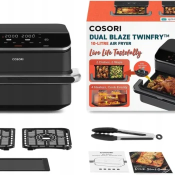 Frytkownica beztłuszczowa Cosori CAF-TF102S-ADE 2800 W 10 l