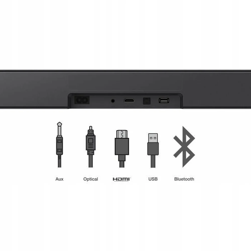 Soundbar TCL S45HE 2.0 100 W srebrny