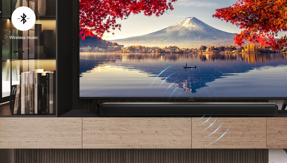 Soundbar TCL S45HE 2.0 100 W srebrny