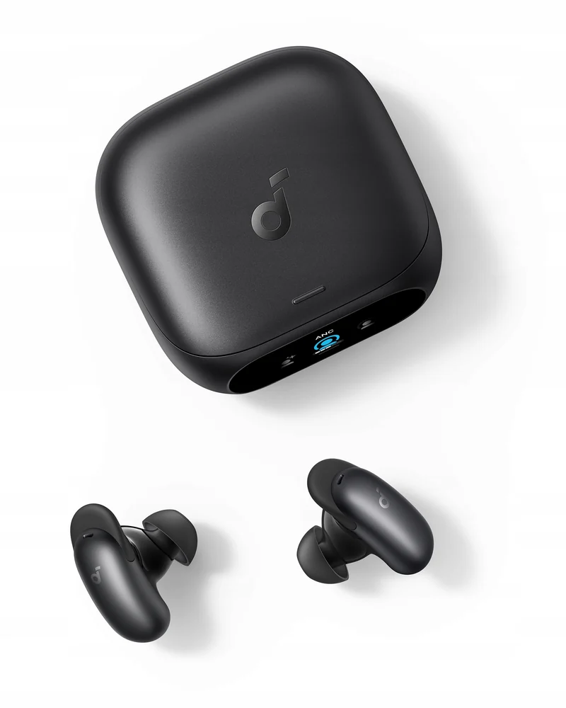 Słuchawki bezprzewodowe dokanałowe Soundcore Liberty 5 Pro czarne