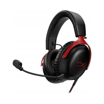 Słuchawki przewodowe dla graczy HYPERX Cloud III Czarno-czerwony