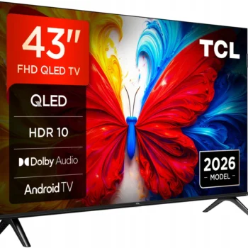 Telewizor QLED TCL 43S5L 43" Full HD czarny
