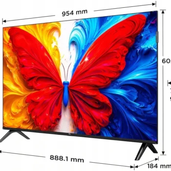 Telewizor QLED TCL 43S5L 43" Full HD czarny