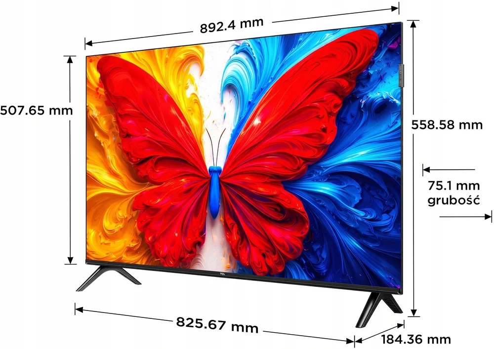 Telewizor 40" TCL Full HD QLED 40S5L Android TV