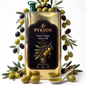 GRECKA Oliwa z oliwek EXTRA Virgin ŚWIEŻY Zbiór BIO | PYKSON Premium - 5L