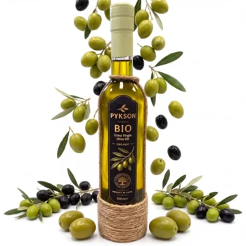 Oliwa z oliwek EXTRA Virgin ŚWIEŻY Zbiór BIO | W oplocie Wiklinowym - 500ml